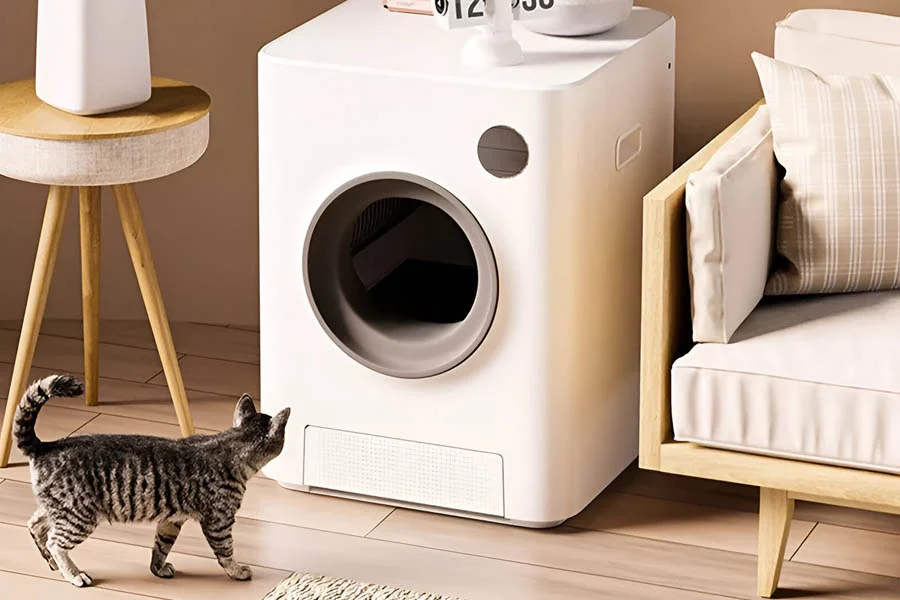 self cleaning cat litter boxes for multiple cats