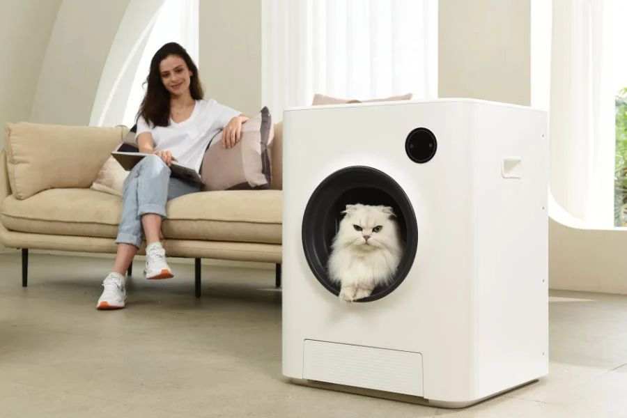 self cleaning cat litter boxes for multiple cats