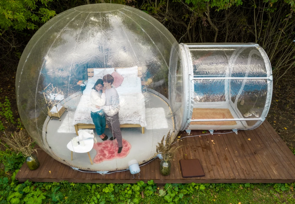 bubble tent pop up