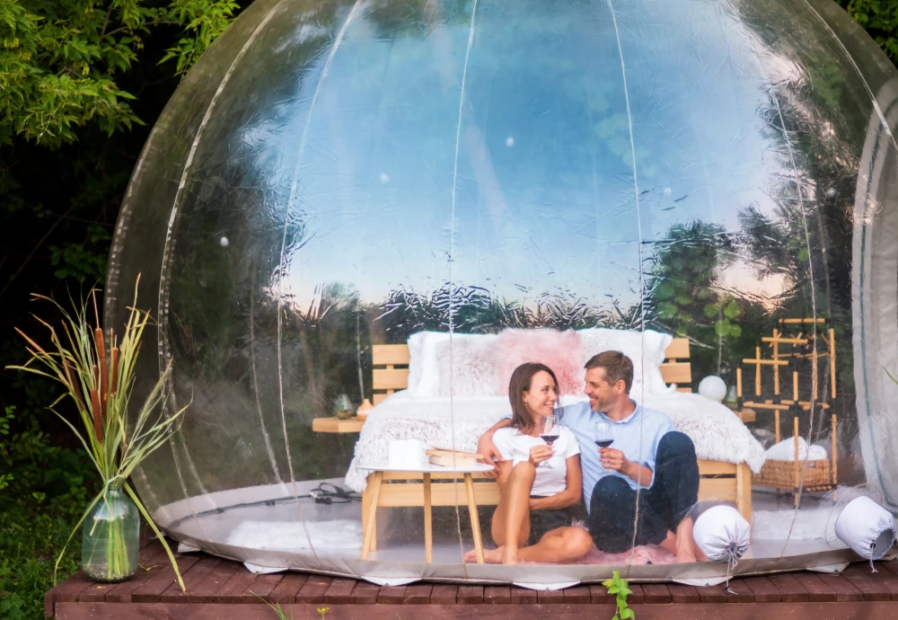 bubble tent pop up