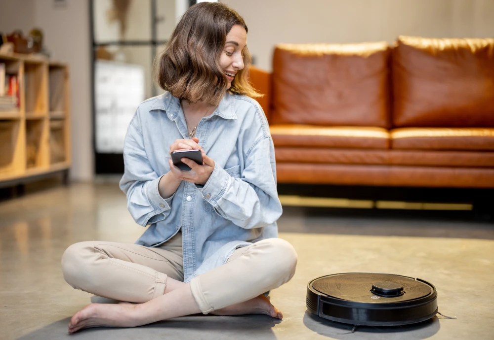 robot vacuum cleaner with mapping